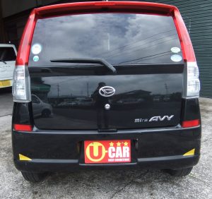 軽中古車　販売 ダイハツ ミラ アヴィ Ｘリミテッド モモハンドル 平成17年